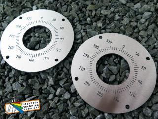 Schaalverdeling in aluminium of RVS graveren